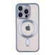 Чохол TPU Metallic Chrome Full Camera with Magsafe для iPhone 12 Pro Chrome Blue 2020000384397 фото 1