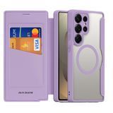 Чехол-книжка Dux Ducis Skin X Pro with MagSafe для Samsung Galaxy S25 Ultra 5G (S938) Purple Pink 2020000466161 фото