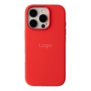Чохол Silicone Case Metal Buttons (AA) для iPhone 16 Pro Red 2020000452447 фото
