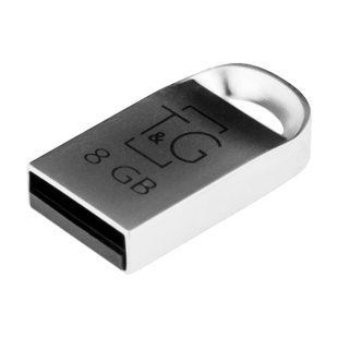 USB флеш-накопичувач T&G 8gb Metal 107 Сталевий 1931472584790 фото