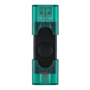 USB Flash Drive 3.2 Kingston DT DuoG2 256gb USB-A + USB-C Черный/Зеленый 740617351804 фото