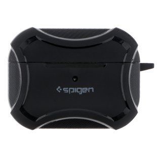 Футляр TPU Spigen DuraPro Flex with Hook для Airpods Pro Black 2020000438564 фото