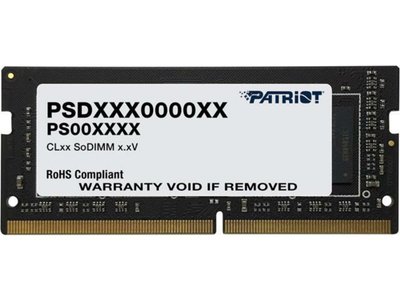DDR4 Patriot SL 16GB 3200MHz CL22 SODIMM (PSD416G320081S) 12504 фото