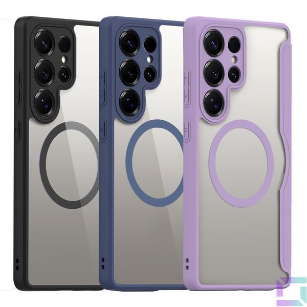 Чехол-книжка Dux Ducis Skin X Pro with MagSafe для Samsung Galaxy S25 Ultra 5G (S938) Purple Pink 2020000466161 фото