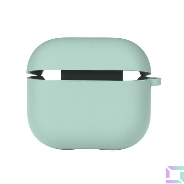 Чехол Silicone Case with microfibra для Airpods 3 Цвет 01.Mint 2020000367604 фото