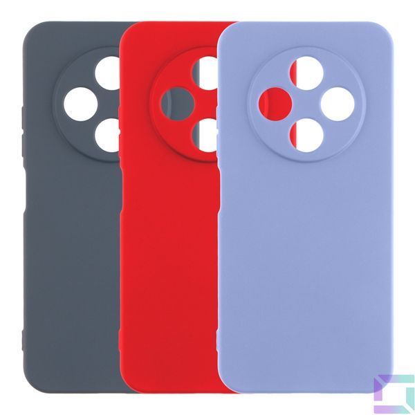 Чохол Silicone Cover Full Camera (A) для Tecno Spark 30 4G (KL6) 08.Dark Blue 2020000479499 фото
