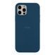 Чехол Silicone Case Full Size (AA) для iPhone 12/12 Pro 20.Navy Blue 2020000236054 фото