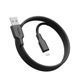 Кабель USB Ridea RC-AI21 AirSiliconePro 12W Lightning Чорний 6908013800102 фото