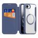 Чехол-книжка Dux Ducis Skin X Pro with MagSafe для iPhone 17e/16e Blue 2020000478126 фото