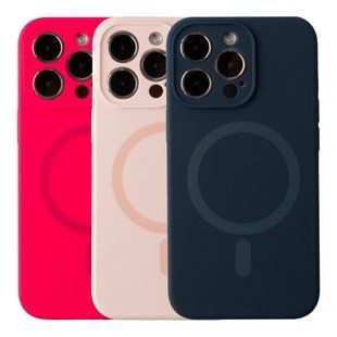 Чохол Glow Silicone Case Full Camera with Magsafe для iPhone 13 Pro Max Pink 2020000456360 фото
