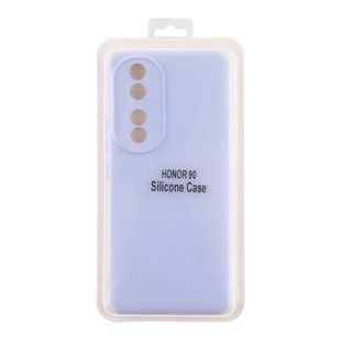 Чехол Silicone Cover Full Camera (A) для Honor 90 05.Lilac 2020000379201 фото