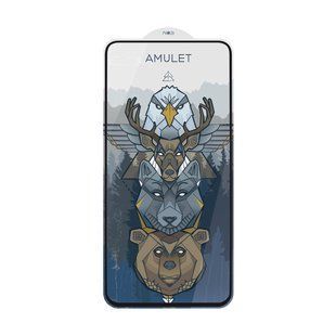 Захисне скло AMULET 2.5D HD Antistatic for Samsung A35 5G/A55 5G/M35 5G Чорний 2020000424215 фото