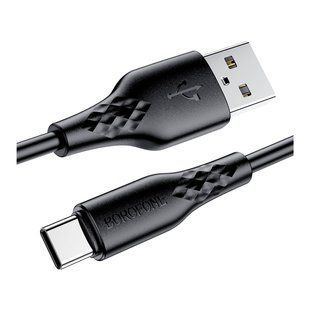Кабель USB Borofone BX48 Type-C Чёрный 6931474740984 фото