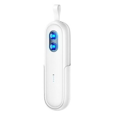 Ультрафіолетовий стерилізатор для дезинфекції Usams US-ZB210 Smart Portable Toilet UV Lamp White (ZB210XDH01) 14246 фото