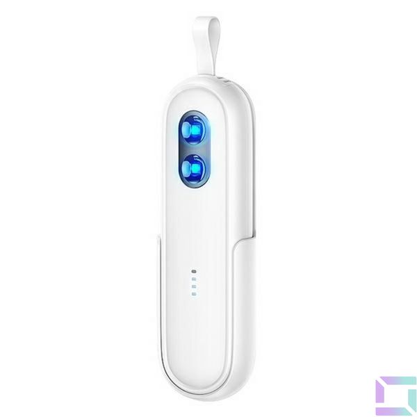 Ультрафіолетовий стерилізатор для дезинфекції Usams US-ZB210 Smart Portable Toilet UV Lamp White (ZB210XDH01) 14246 фото