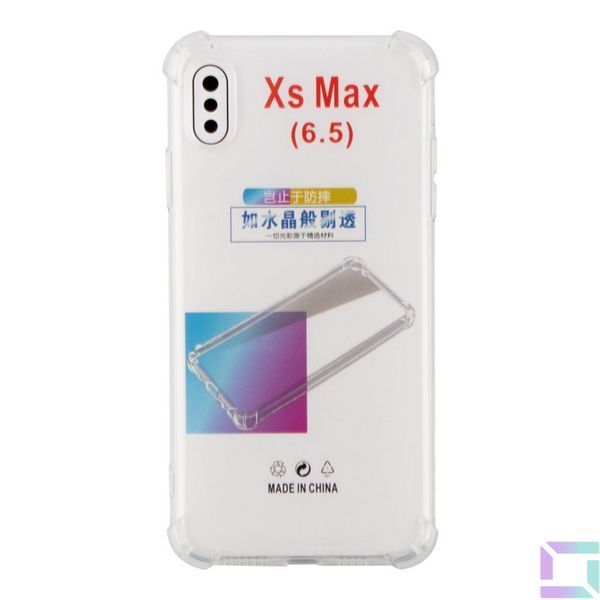 Чехол TPU Virgin Hard Full Camera для iPhone Xs Max Transparent 2020000228707 фото