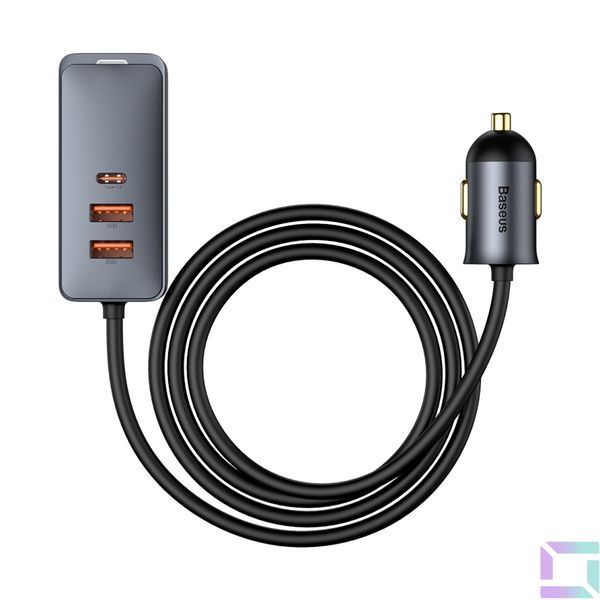 Авто Зарядное Устройство Baseus Share Together PPS multi-port 120W CCBT-A Серый, 0G 6953156206670 фото