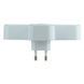Мережевий Перехідник із Нічником LDNIO SC2311 1USB-C / 2USB-A QC/PD20W / 2 Sockets/ Led lamp White 6933138691540 фото 3