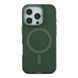 Чехол TPU+PC Goldencis Matte with MagSafe для iPhone 16 Pro Max Dark Green 2020000444732 фото