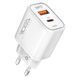 Мережевий Зарядний Пристрій Ridea RW-GaN30BPAC 30W Boost Pro AC PD&QC Бiлий 6922021975232 фото 1