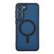 Чехол TPU+PC Magnetic Matte Camera Lens with Magsafe для Samsung Galaxy S23+ 5G (S916) Dark Blue 2020000437406 фото 1