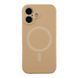 Чехол Glow Silicone Case Full Camera with Magsafe для iPhone 16 Desert Gold 2020000497097 фото