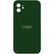 Чехол Silicone Case Full Size with Frame для iPhone 12 Цвет 71.Dark Green 2020000350255 фото