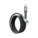 Кабель USB YOKI LED YK-LE17 Type-C to Type-C 60W 1.2m Колір Чорний 6907858579440 фото 3