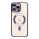 Чехол TPU Metallic Full Camera with Magsafe для iPhone 16 Pro Dark Purple 2020000457398 фото