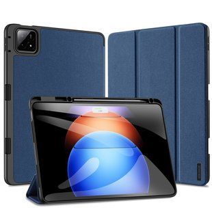 Чехол Dux Ducis Domo для Xiaomi Pad 6S Pro 12.4" with Stylus Pen Holder & Auto Sleep Wake Blue 2020000479765 фото