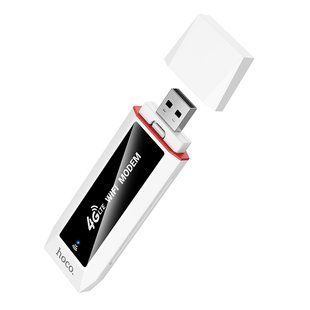 Модем Hoco HI43 Portable Mobile WiFi Transmitter (free sim) Білий 6942007677257 фото