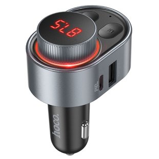 Модулятор Hoco E72 Alegria PD30W car BT FM transmitter Цвет Черно-Серый 6931474780836 фото