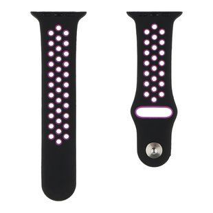 Ремешок для Apple Watch Nike 42/44/45/49 mm Black Violet 2020000246671 фото