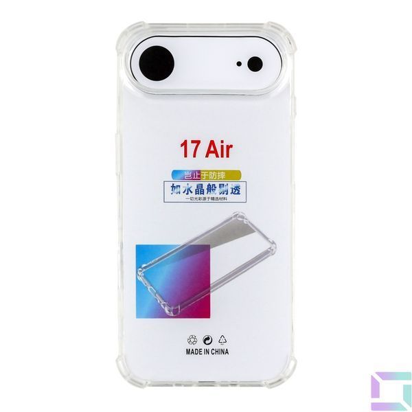 Чехол TPU Virgin Hard Full Camera для iPhone 17 Air Transparent 2020000491743 фото
