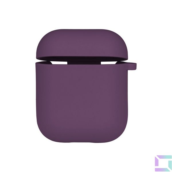 Чохол Silicone Case with microfibra для Airpods 1/2 Колір 01.Mint 2020000368045 фото