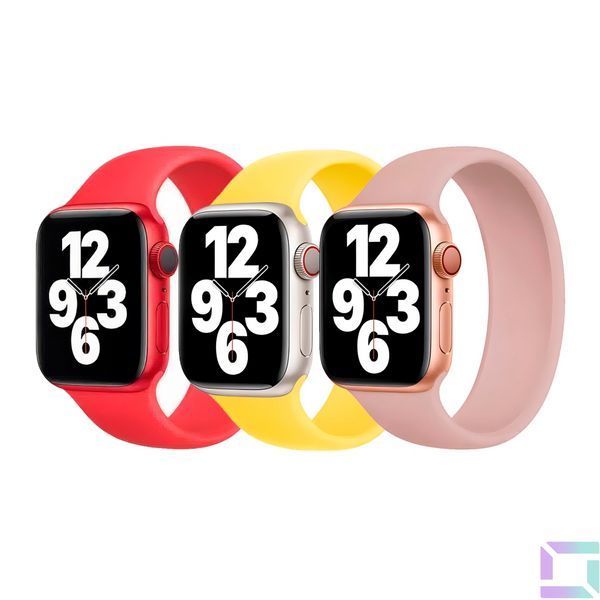 Ремінець для Apple Watch Band Silicone Mono Size 38/40mm L Dark Blue 2020000193487 фото