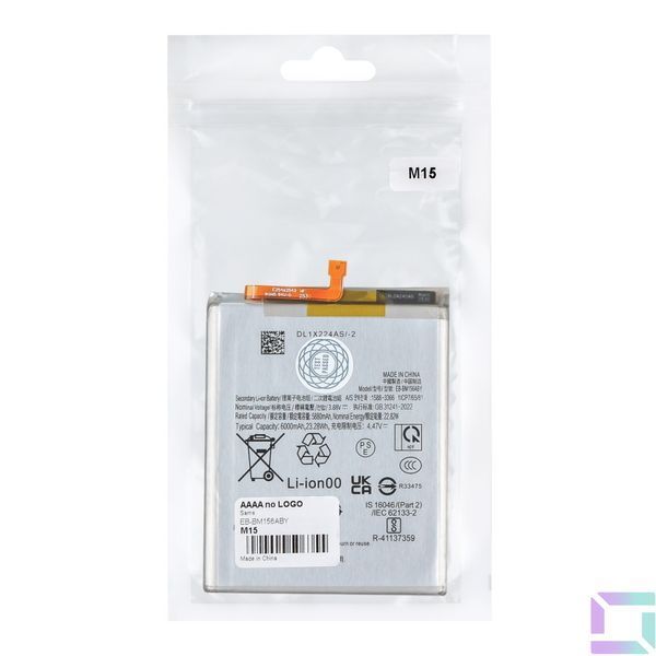 Аккумулятор для Samsung M15 / M35 / EB-BM156ABY AAAA no LOGO 2020000506355 фото
