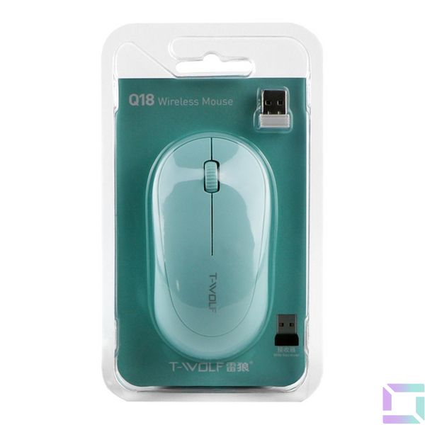 Wireless Мышь TWolf Q18 2.4G Цвет Белый 6971252211541 фото