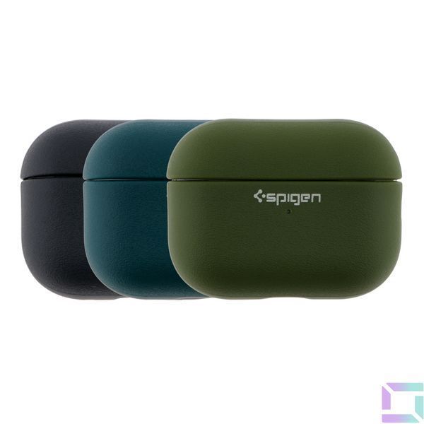 Футляр TPU Spigen Leather Armor для Airpods Pro Pitch Green 2020000438779 фото