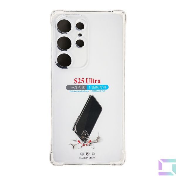 Чохол TPU Virgin Hard Full Camera для Samsung Galaxy S25 Ultra 5G (S938) Transparent 2020000431855 фото
