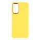 Чохол Silicone Cover Metal frame (AA) для Samsung Galaxy A14 4G (A145)/A14 5G (A146) 04.Yellow 2020000365846 фото 1