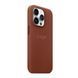 Чохол Leather Case with MagSafe для iPhone 14 Pro Canary Yellow 2020000363378 фото 3