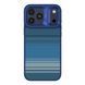 Чохол Kajsa Resort Collection Gradient Stripe with MagSafe для iPhone 17 Pro Max Blue Plus B-Ring 2020000507420 фото