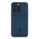 Чохол TPU Colorfull Pocket Card для iPhone 15 Pro Max Dark Blue 2020000358480 фото