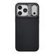 Чохол Kajsa Glamorous Collection Straw Mat Pattern with MagSafe для iPhone 17 Pro Max Black B-Ring 4894505237803 фото