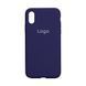 Чехол Silicone Case Full Size (AA) для iPhone Xs Max 34.Purple 2020000150428 фото