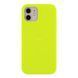 Чехол Silicone Case Full Size (AA) для iPhone 11 40.Shiny Green 2020000227984 фото