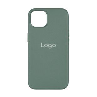 Чехол Leather Case with MagSafe для iPhone 15 Pro Max Уценка Pine Needle Green 2020000408352 фото