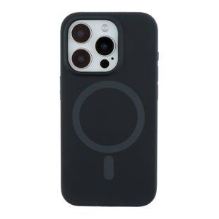 Чохол Glow Silicone Case with Magsafe для iPhone 15 Pro Max Black 2020000455493 фото