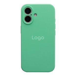Чехол Silicone Case Full Size with Frame для iPhone 16 Мятая упаковка 50.Canary Yellow 2020000517634 фото